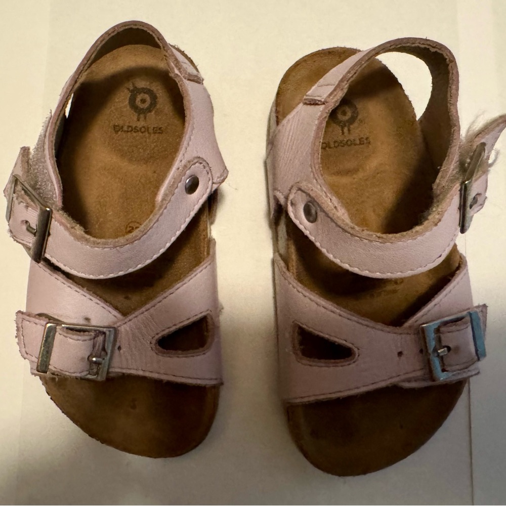 Old Soles Light Pink Kids Sandals